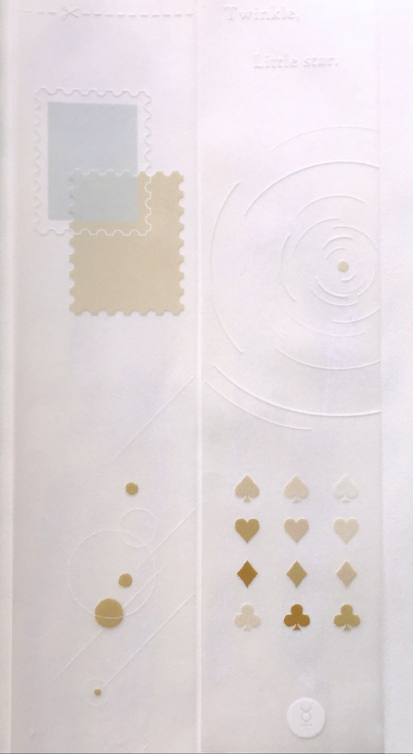 Breezy Studio - Starsss nonadhesive tracing paper SAMPLES