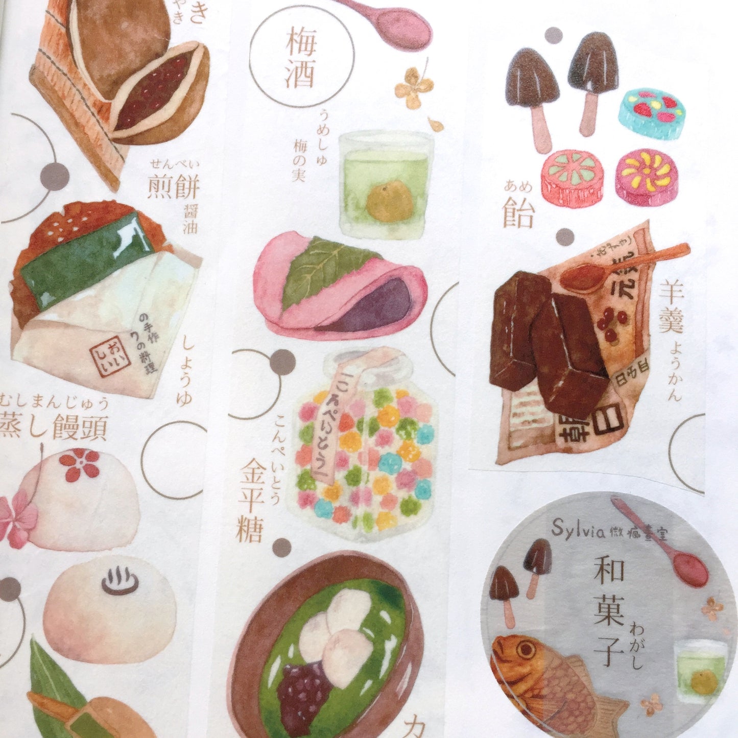 Breezy Studio - Confectionery washi tape SAMPLES