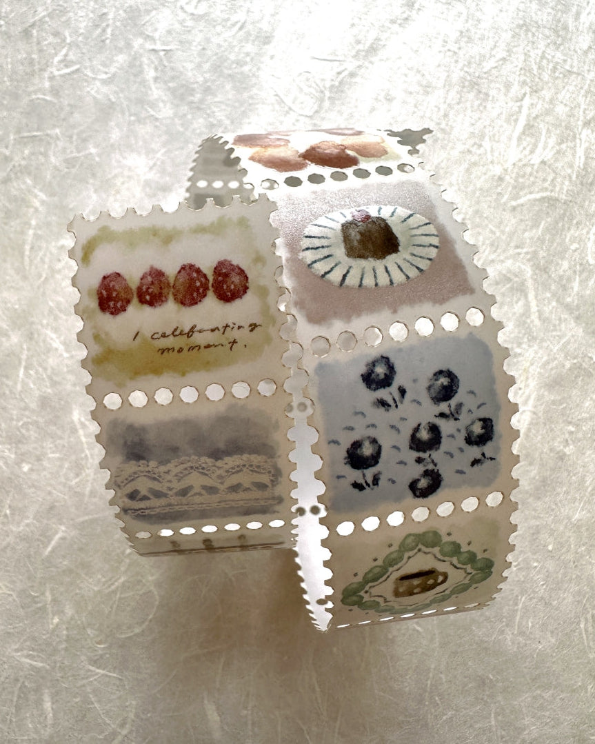 Breezy Studio - Fluffy stamp-style tracing paper tape SAMPLES