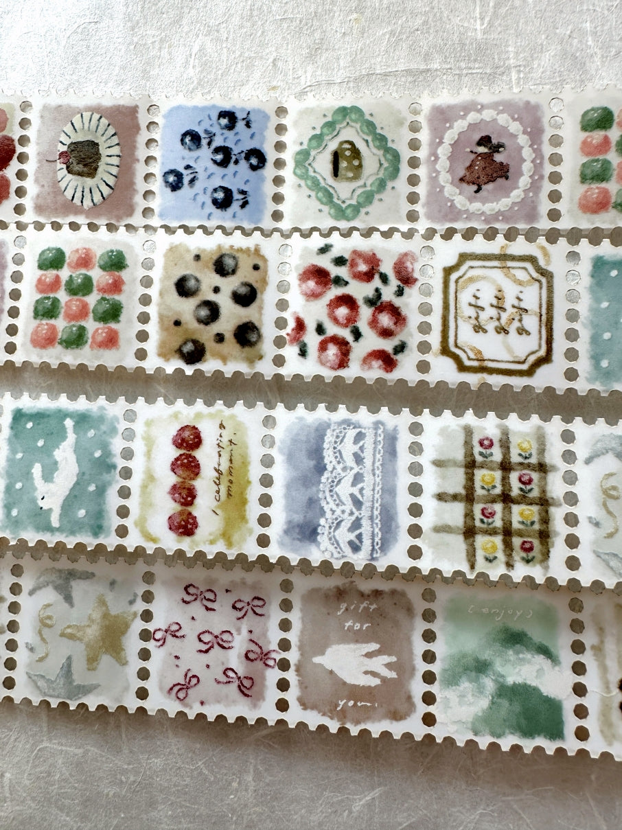 Breezy Studio - Fluffy stamp-style tracing paper tape SAMPLES