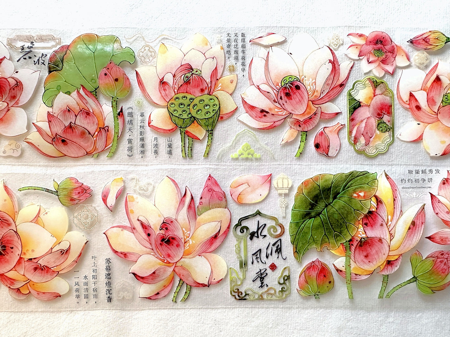 Baicangjia Studio - Powder Mist PET tape SAMPLES