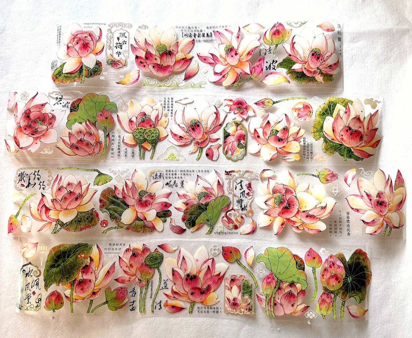 Baicangjia Studio - Powder Mist PET tape SAMPLES