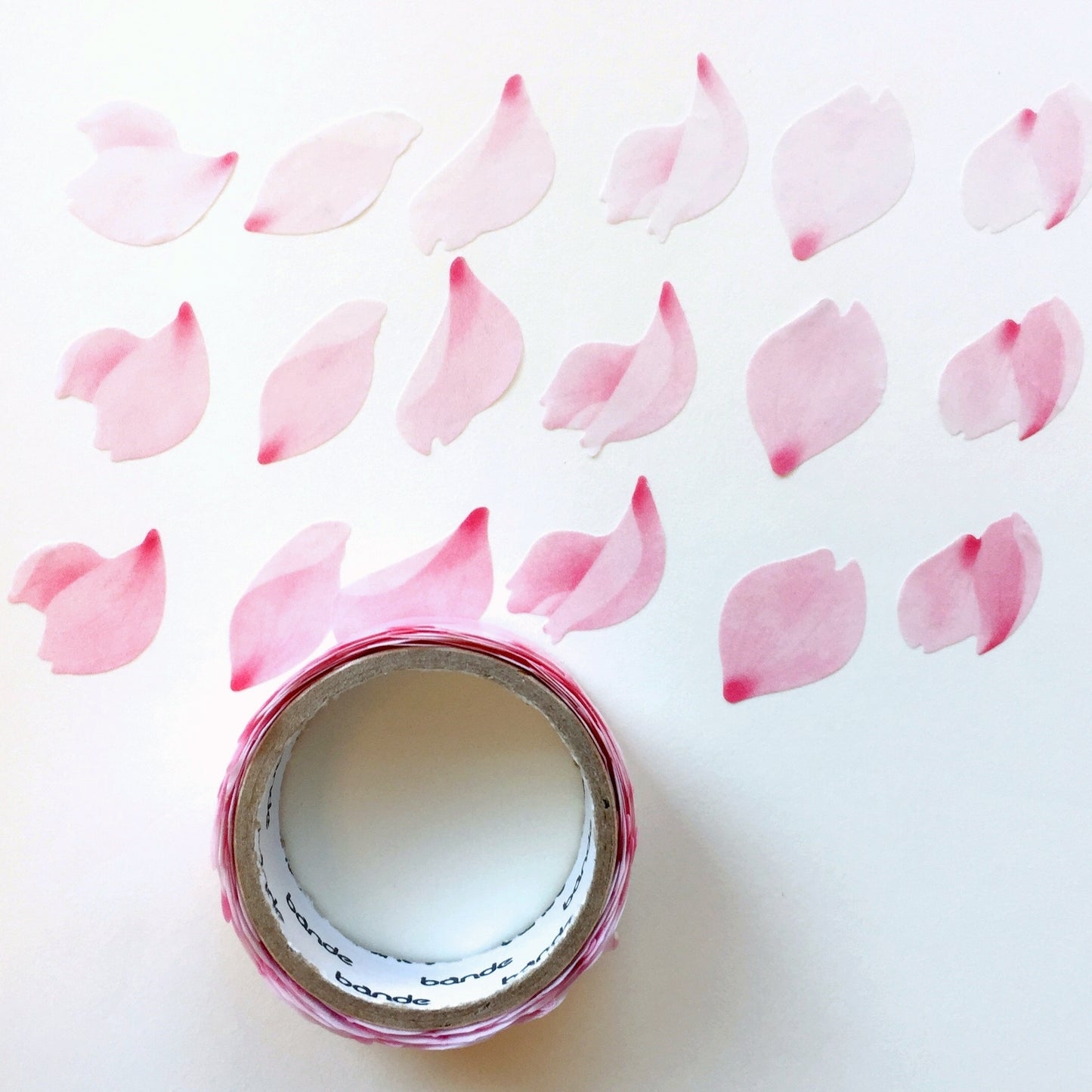 Bande - assorted petal masking sticker roll SAMPLES