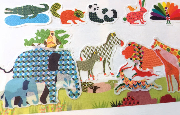 Bande - assorted animal masking sticker roll SAMPLES