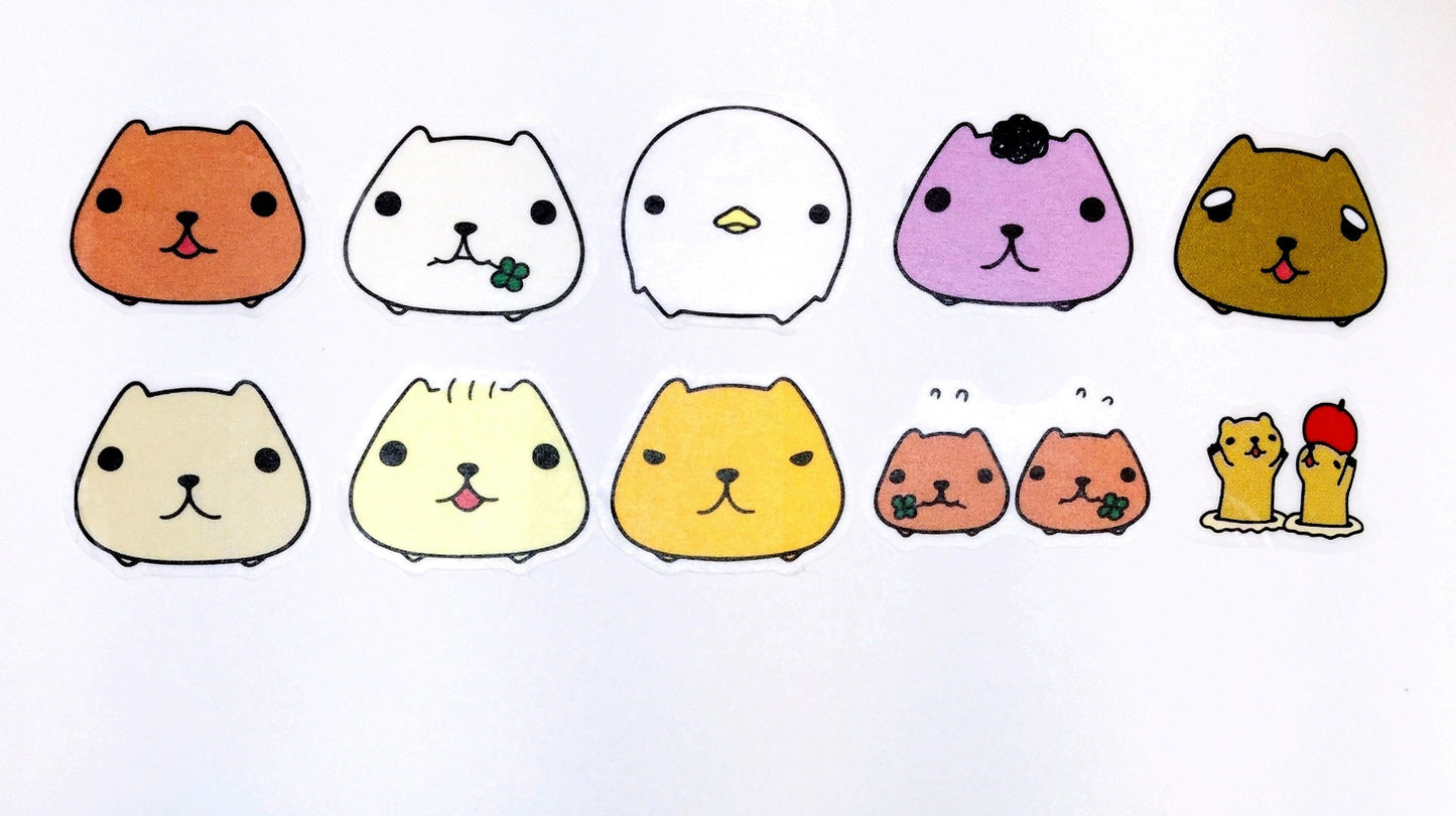 Bande - assorted animal masking sticker roll SAMPLES