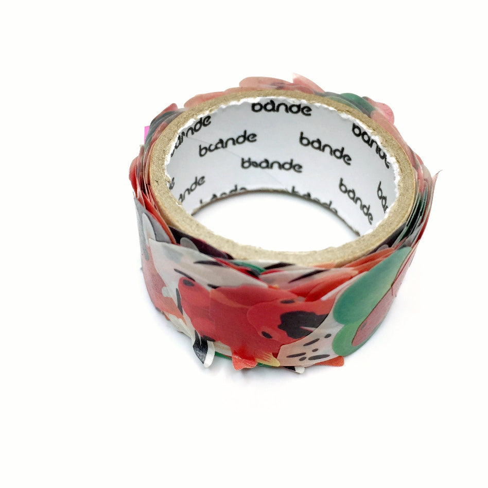 Bande - assorted animal masking sticker roll SAMPLES