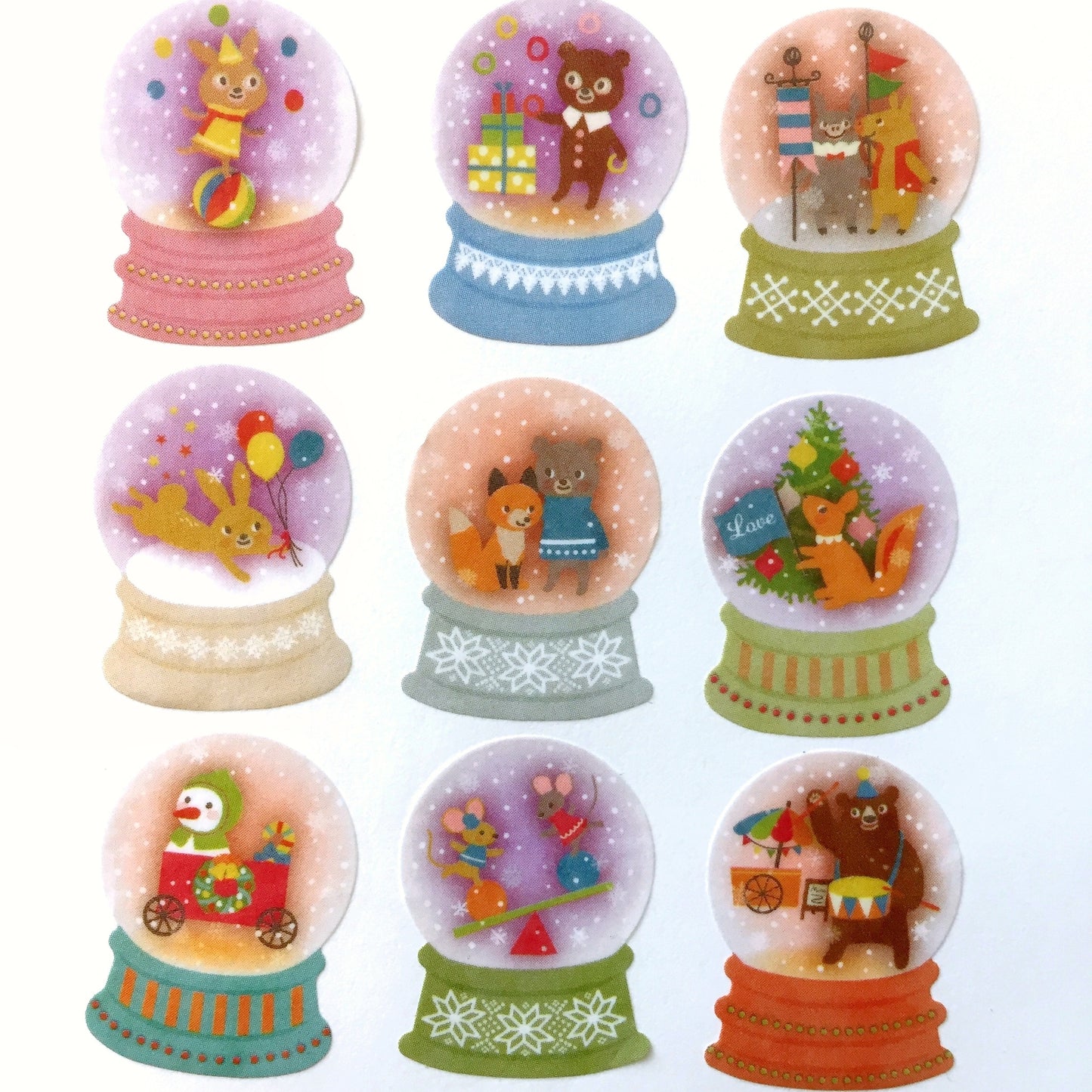Bande - Fairy Tale Snow Globes masking sticker roll SAMPLES