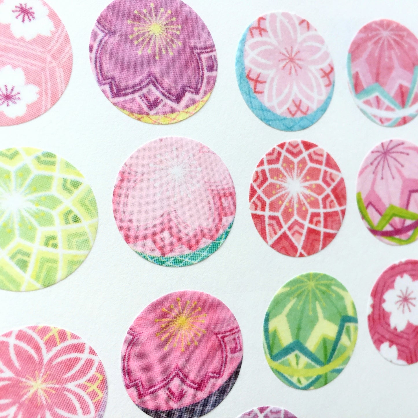 Bande - assorted Japanese pattern masking sticker roll SAMPLES