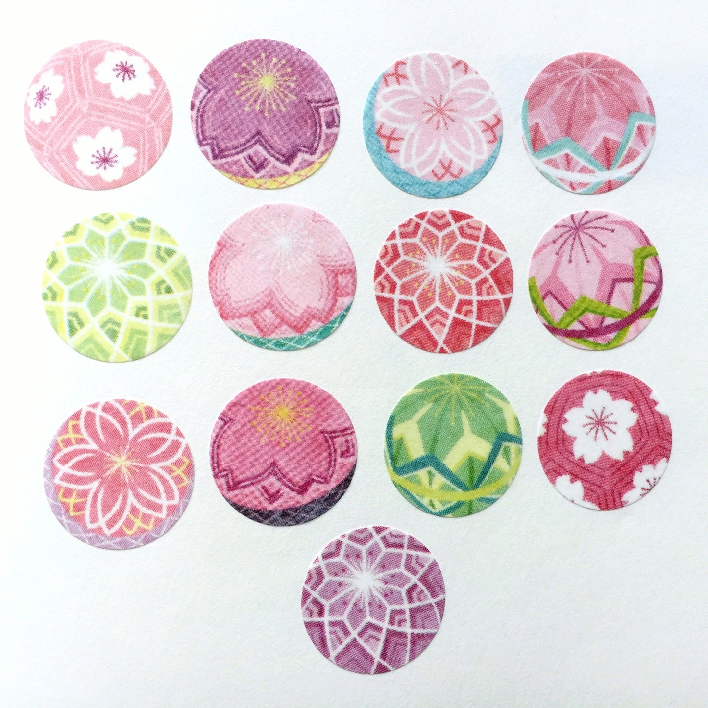 Bande - assorted Japanese pattern masking sticker roll SAMPLES