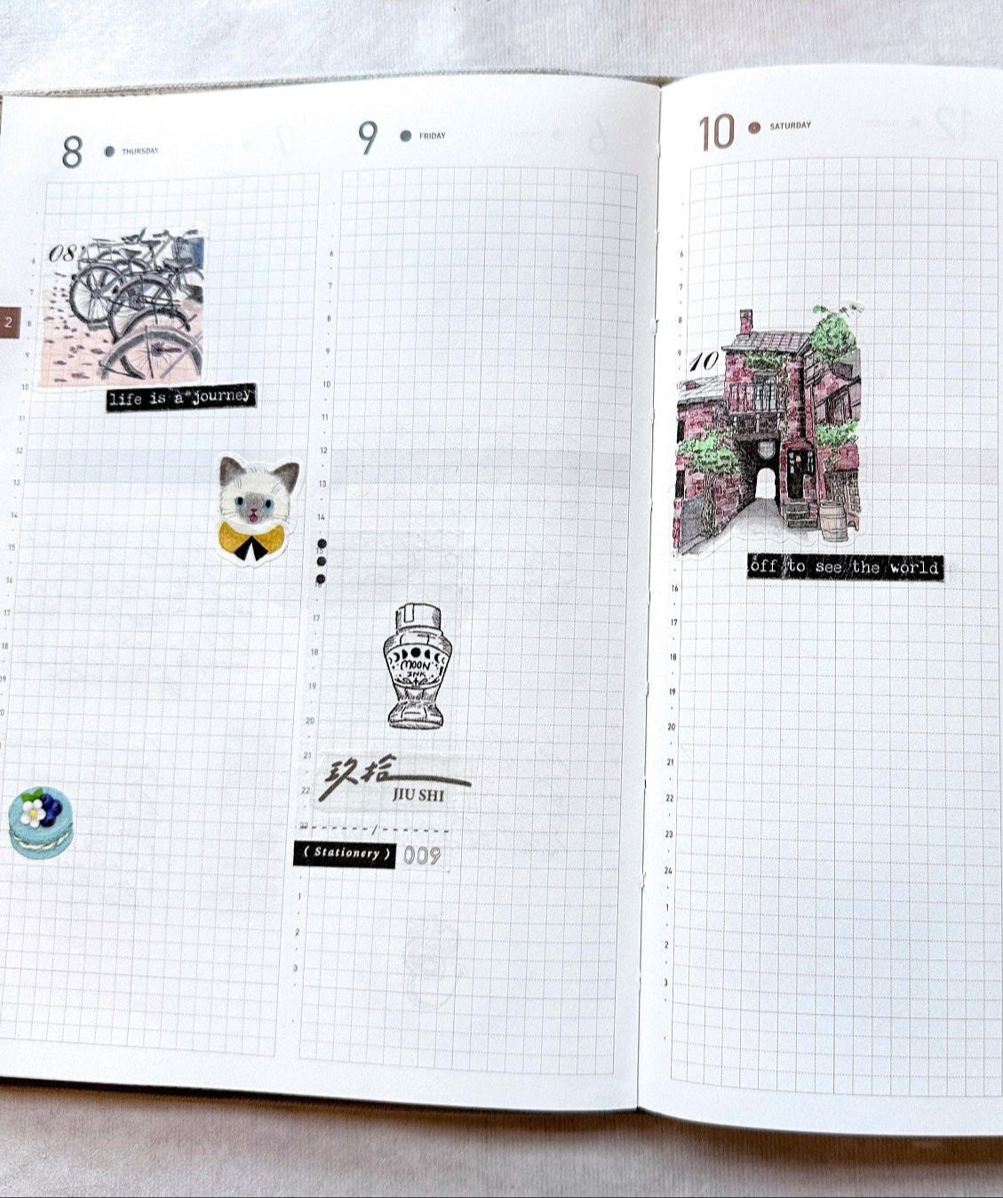 Bande - assorted treats masking sticker roll SAMPLES