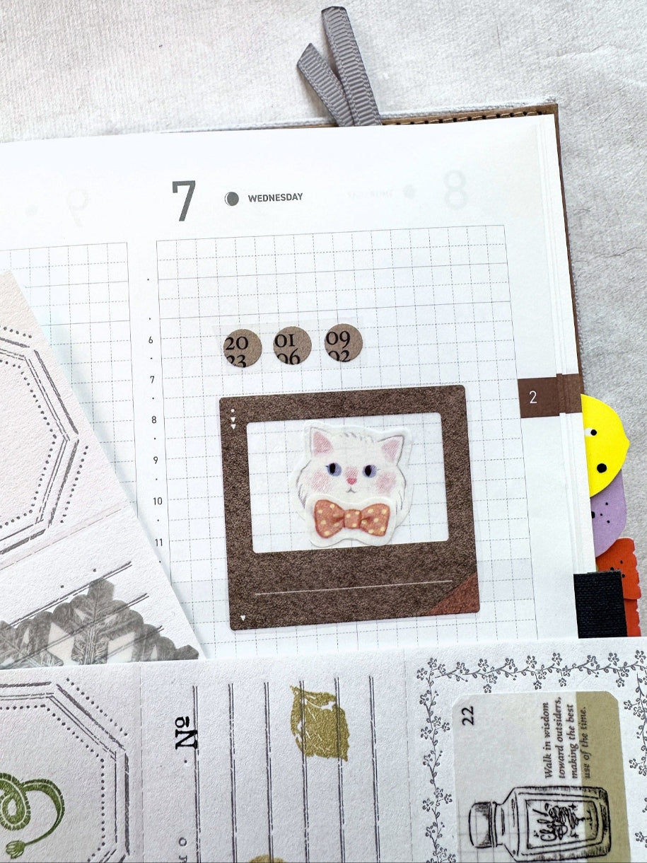 Bande - assorted animal masking sticker roll SAMPLES