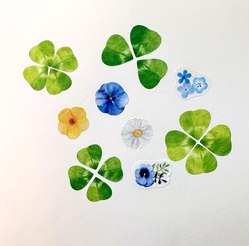 Bande - assorted petal masking sticker roll SAMPLES
