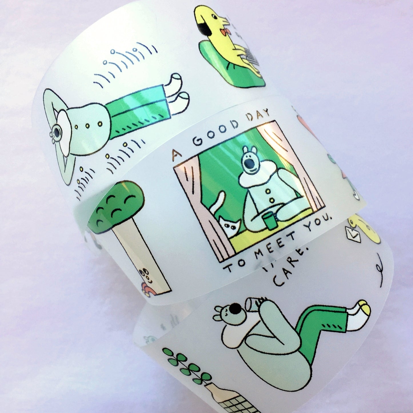 Baozi Studio - Superbear Notes PET tape SAMPLES