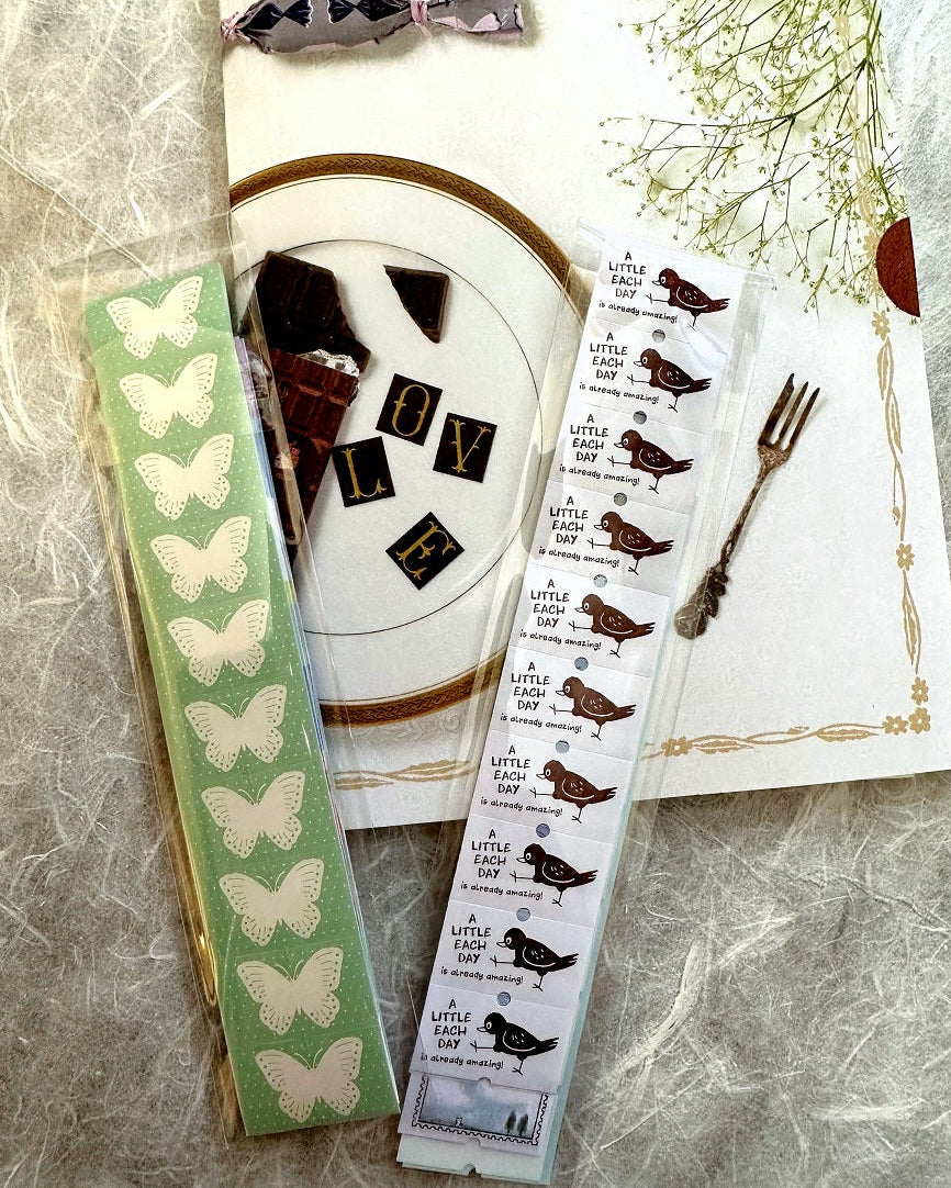 wwiinngg - Label Your Mood label sticker roll SAMPLES