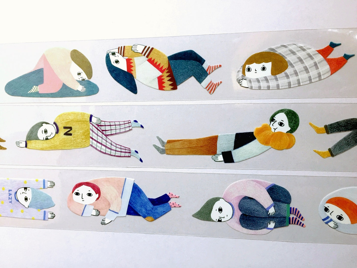Birdcone - Giving Up on Life PET & washi tape SAMPLES