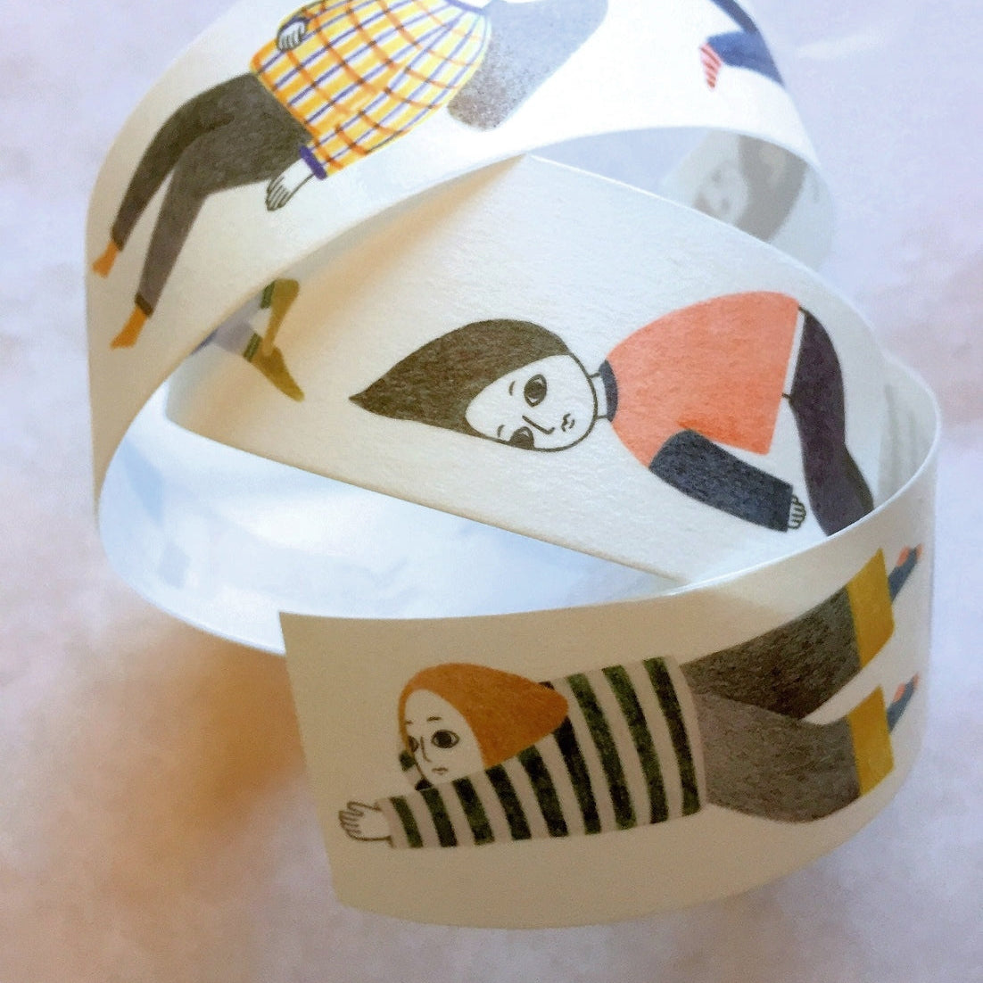 Birdcone - Lazy Man PET & washi tape SAMPLES