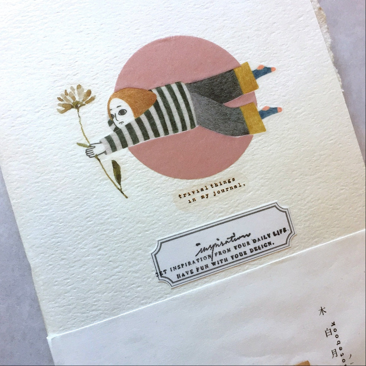 Birdcone - Lazy Man PET & washi tape SAMPLES