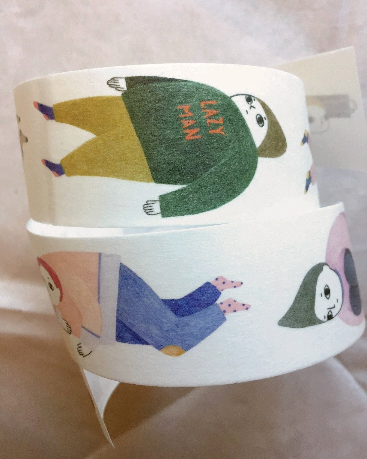 Birdcone - Giving Up on Life PET & washi tape SAMPLES