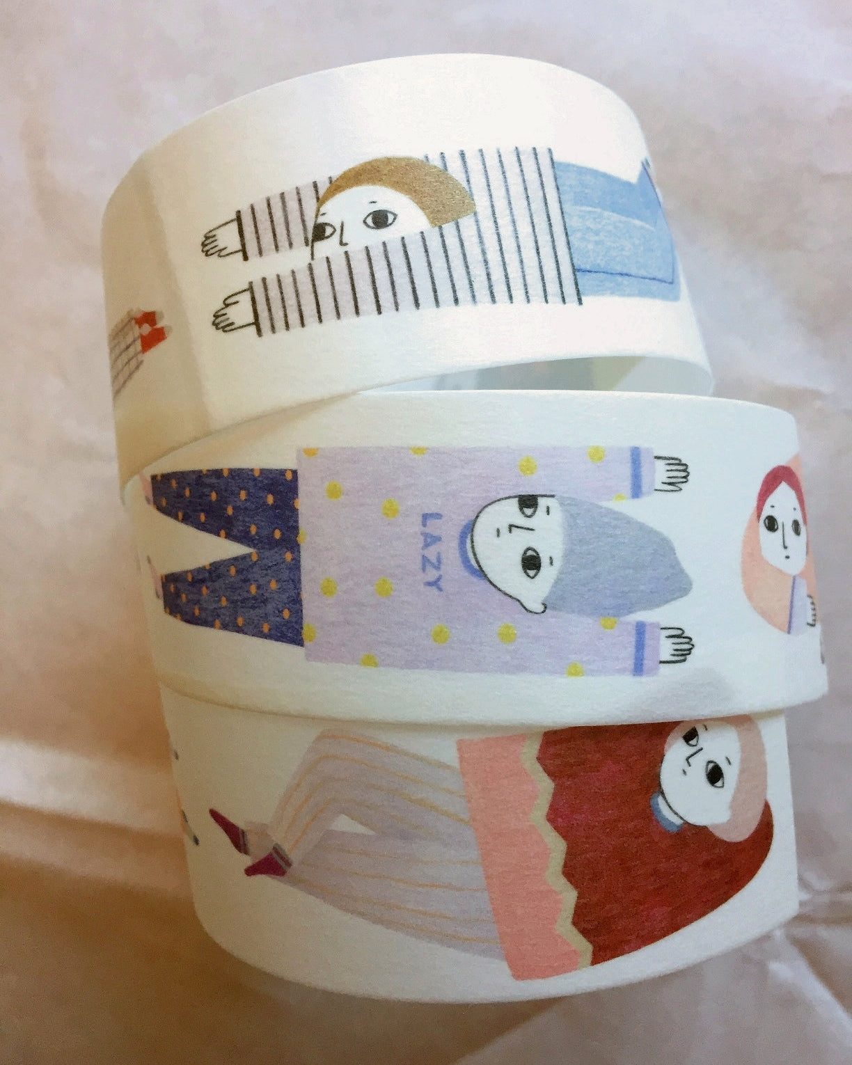 Birdcone - Giving Up on Life PET & washi tape SAMPLES