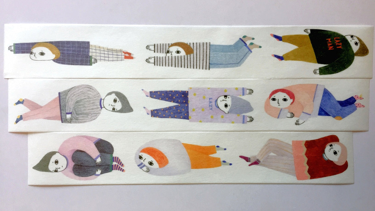 Birdcone - Giving Up on Life PET & washi tape SAMPLES