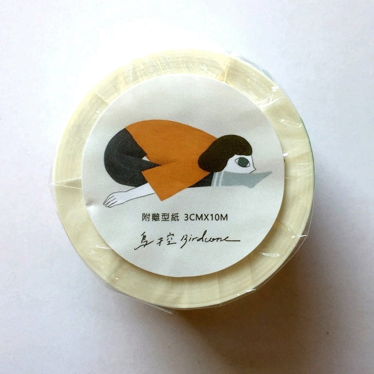 Birdcone - Lay Flat Days washi tape SAMPLES