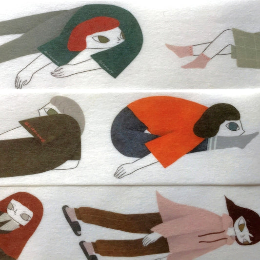 Birdcone - Lay Flat Days washi tape SAMPLES