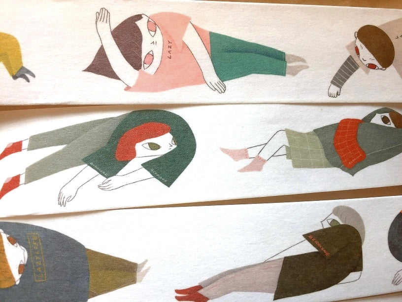 Birdcone - Lay Flat Days washi tape SAMPLES