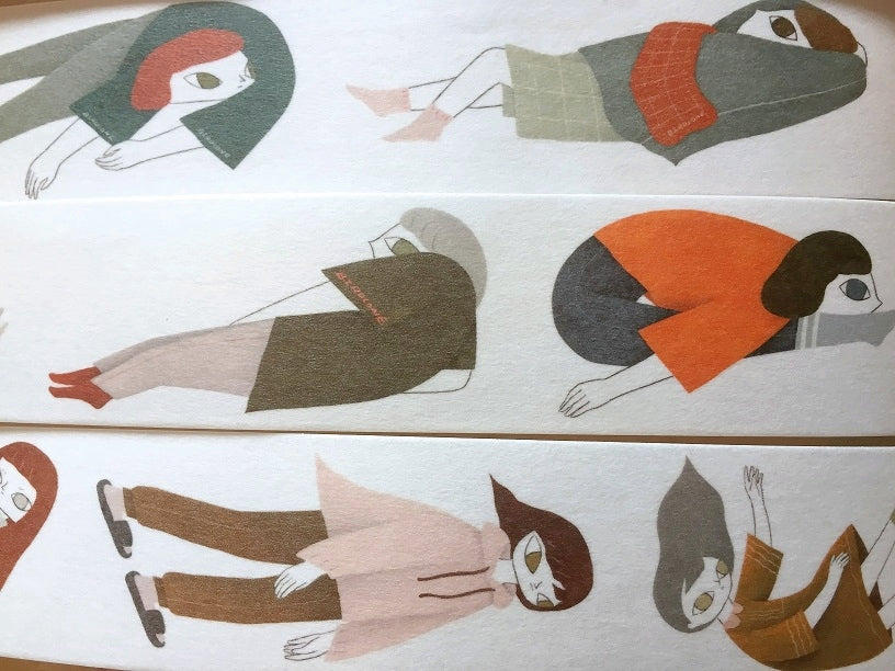 Birdcone - Lay Flat Days washi tape SAMPLES