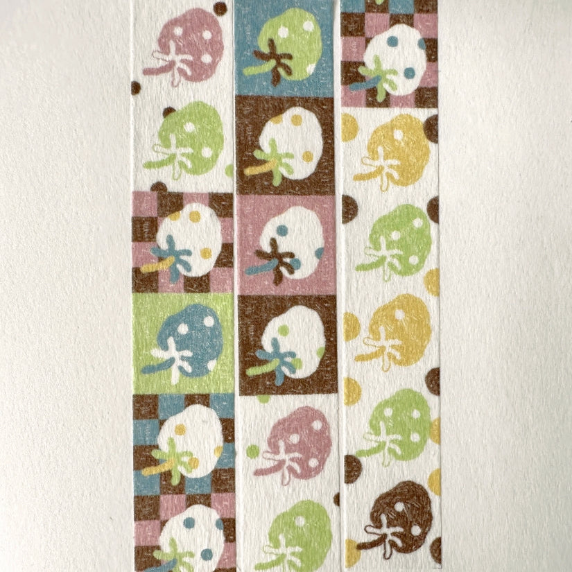 Bighands - A Wonder Life: Berry Patch washi tape SAMPLES