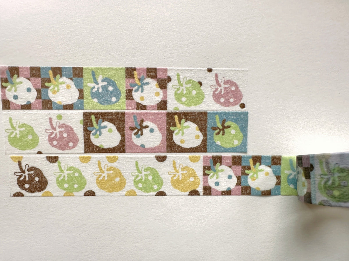 Bighands - A Wonder Life: Berry Patch washi tape SAMPLES