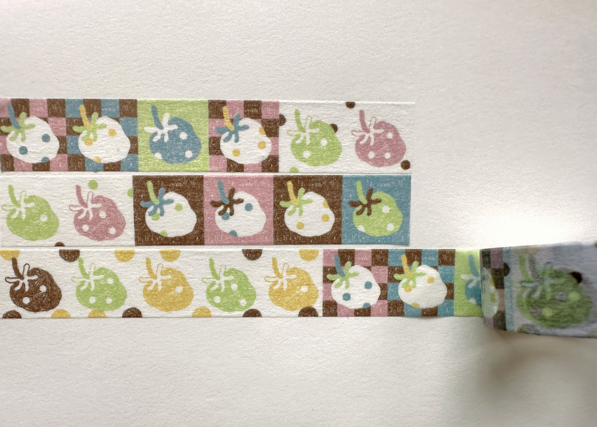 Bighands - A Wonder Life: Berry Patch washi tape SAMPLES