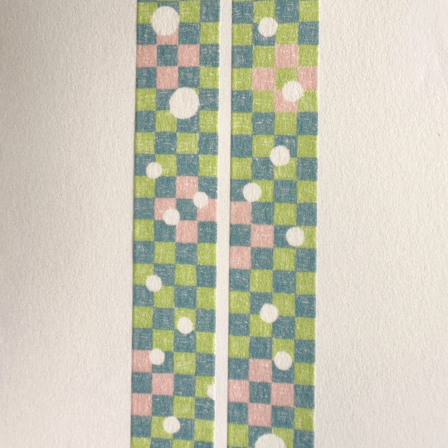 Bighands - A Wonder Life: Breezy Squares washi tape SAMPLES