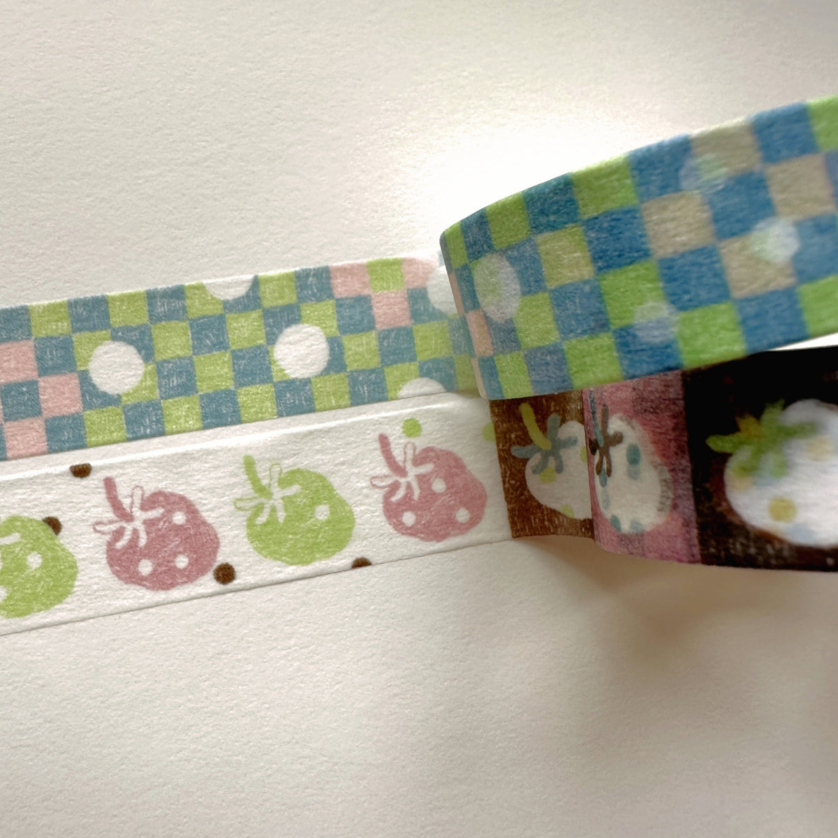 Bighands - A Wonder Life: Berry Patch washi tape SAMPLES