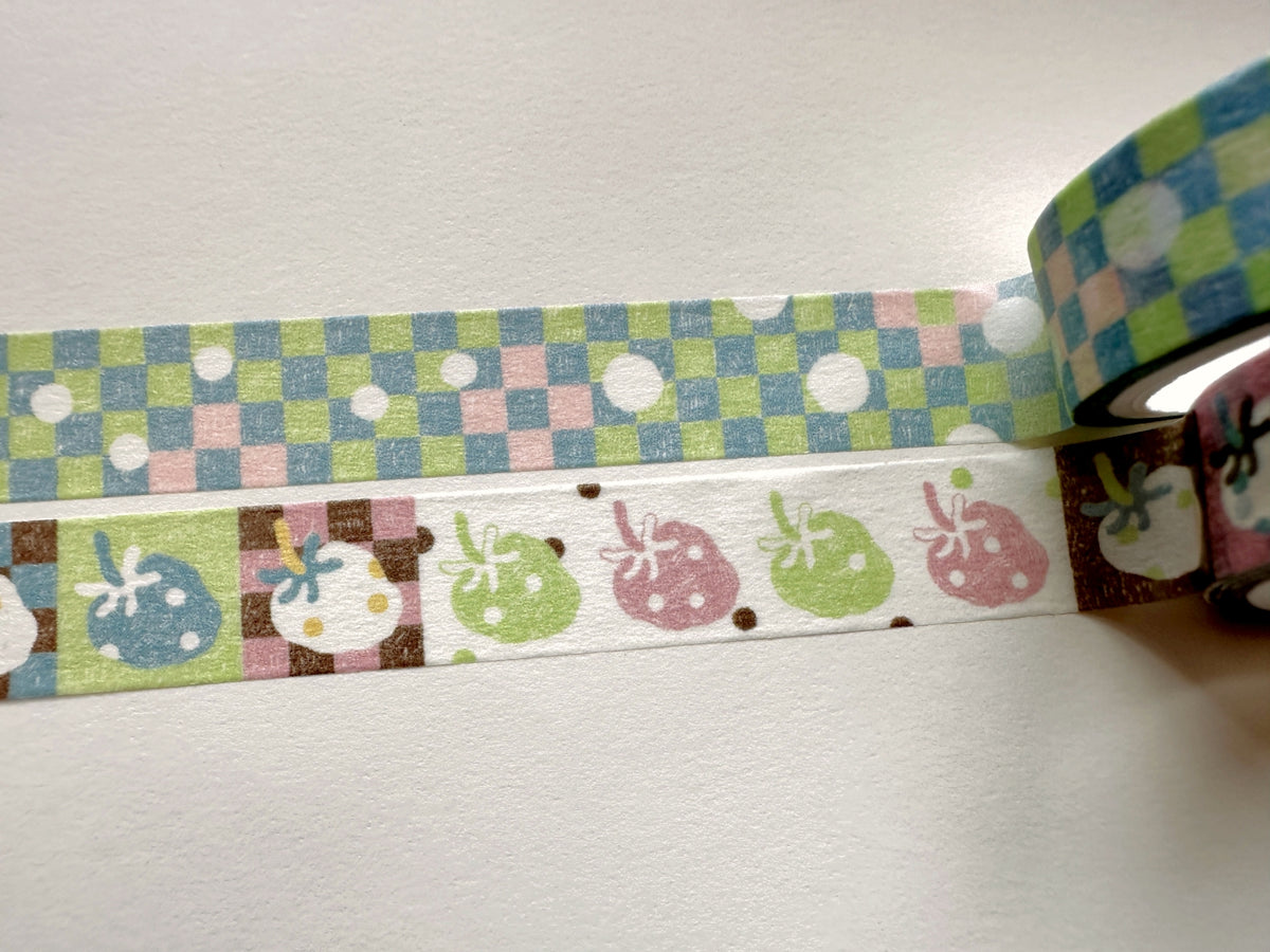 Bighands - A Wonder Life: Berry Patch washi tape SAMPLES