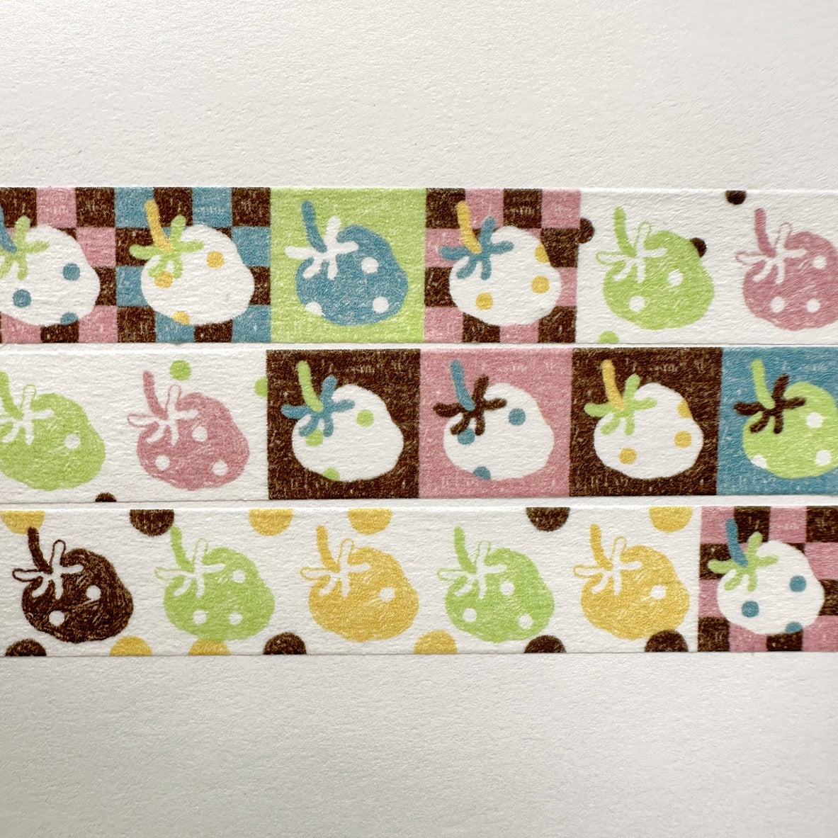 Bighands - A Wonder Life: Berry Patch washi tape SAMPLES