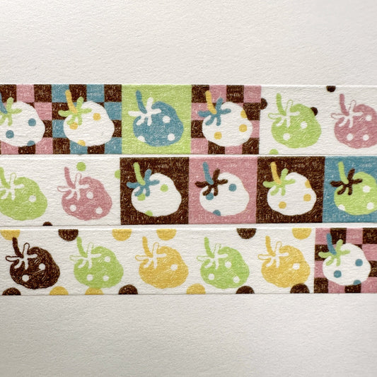 Bighands - A Wonder Life: Berry Patch washi tape SAMPLES