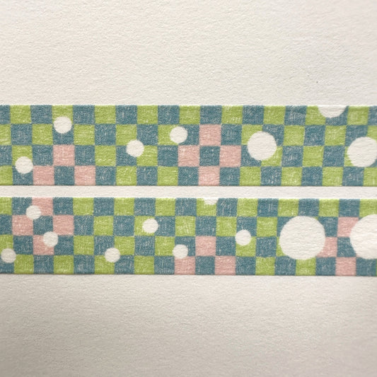 Bighands - A Wonder Life: Breezy Squares washi tape SAMPLES