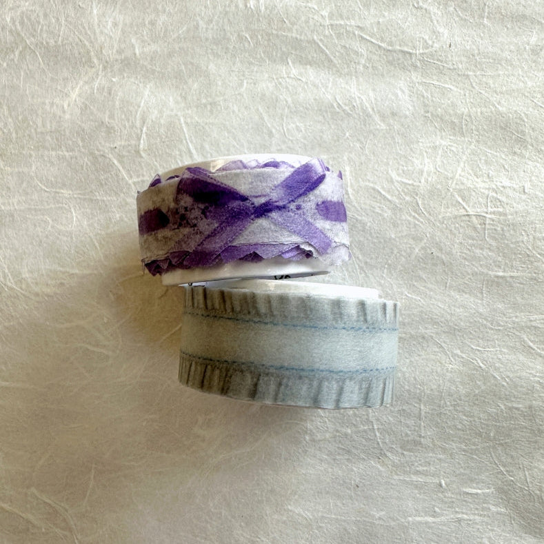 BOKI - Frill Ribbon & Eyelet Lace washi tape SAMPLES