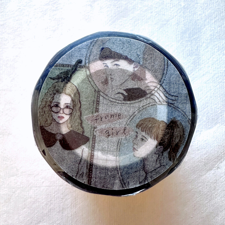 Frame Girl by Bon Bon Stickers - PET tape SAMPLES
