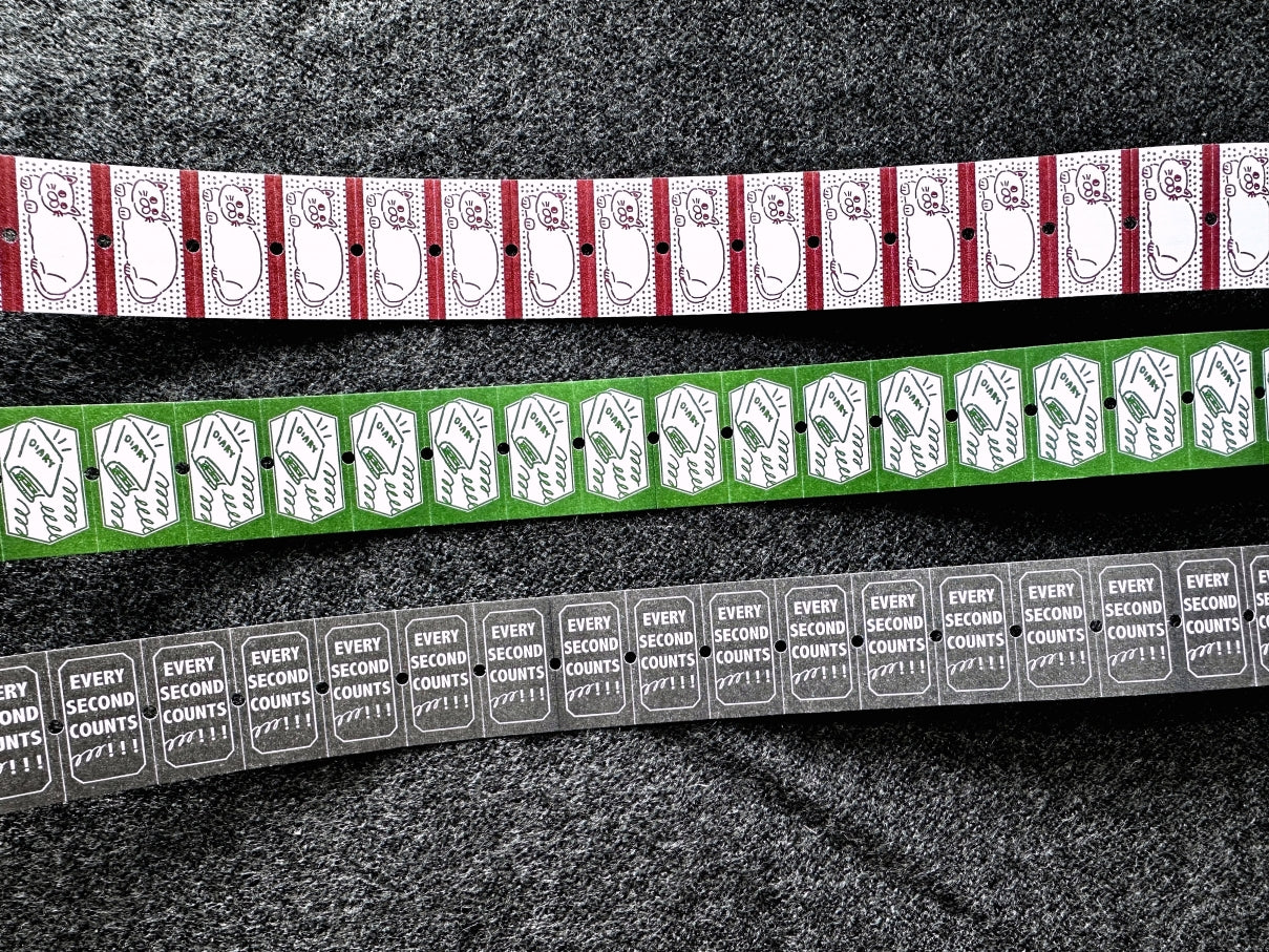 Bon Bon Stickers - three label sticker rolls SAMPLES