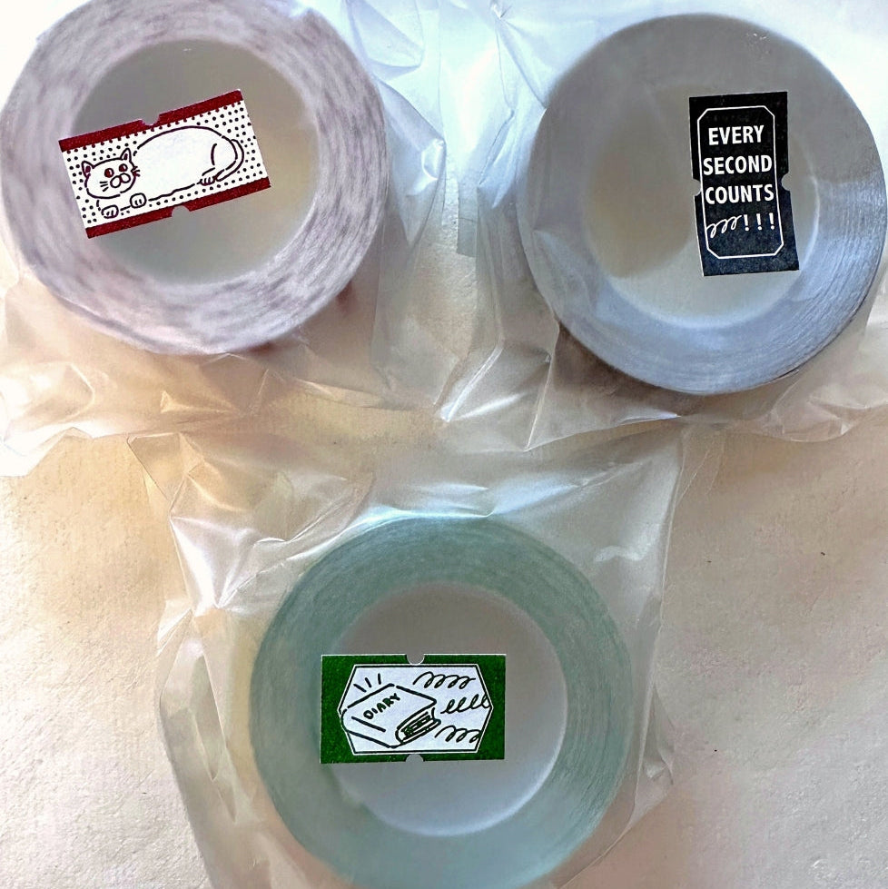 Bon Bon Stickers - three label sticker rolls SAMPLES