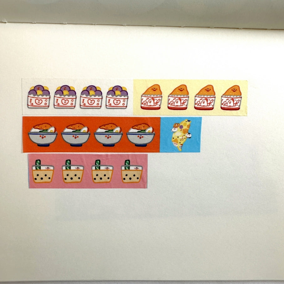 BuLan's Studio - Taiwanese Snacks masking tape SAMPLES
