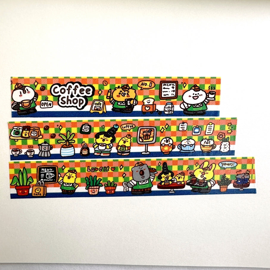 BuLan's Studio - Working masking tape SAMPLES