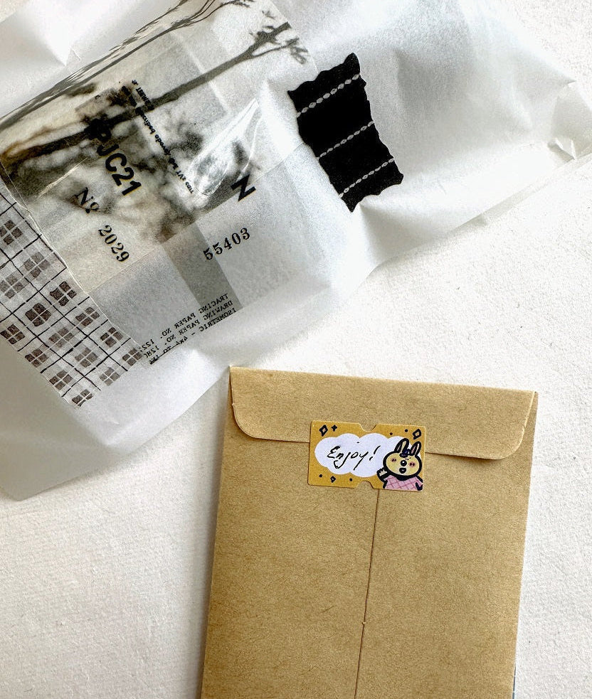 BuLan's Studio - four label sticker rolls SAMPLES