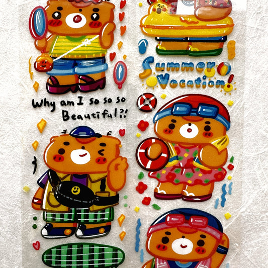 BuLan's Studio - Summer Outfit (4.5 cm x 200 cm) PET tape SAMPLES