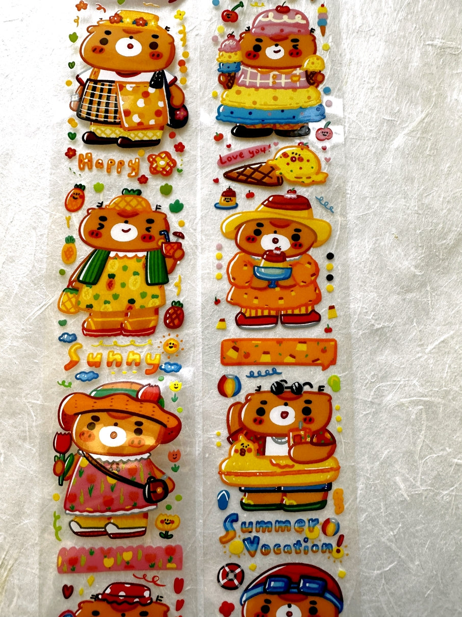 BuLan's Studio - Summer Outfit (4.5 cm x 200 cm) PET tape SAMPLES