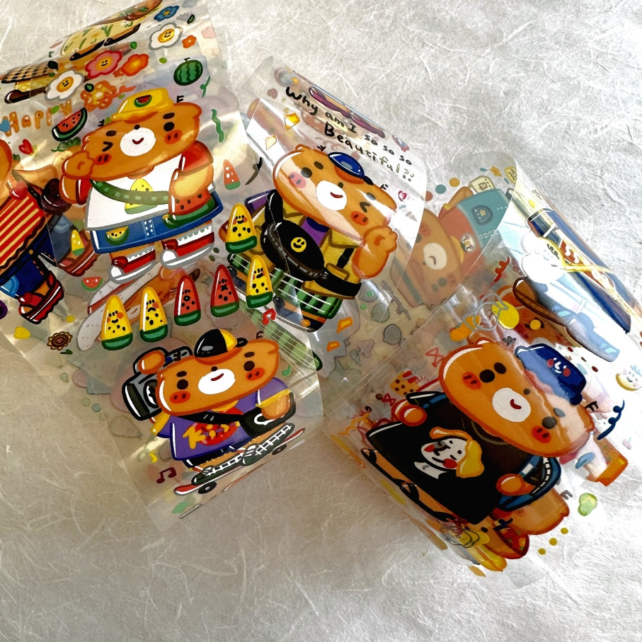 BuLan's Studio - Summer Outfit (4.5 cm x 200 cm) PET tape SAMPLES