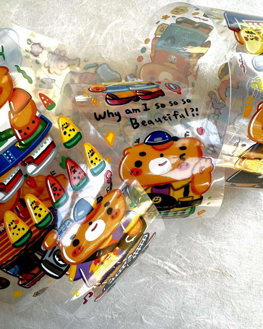 BuLan's Studio - Summer Outfit (4.5 cm x 200 cm) PET tape SAMPLES