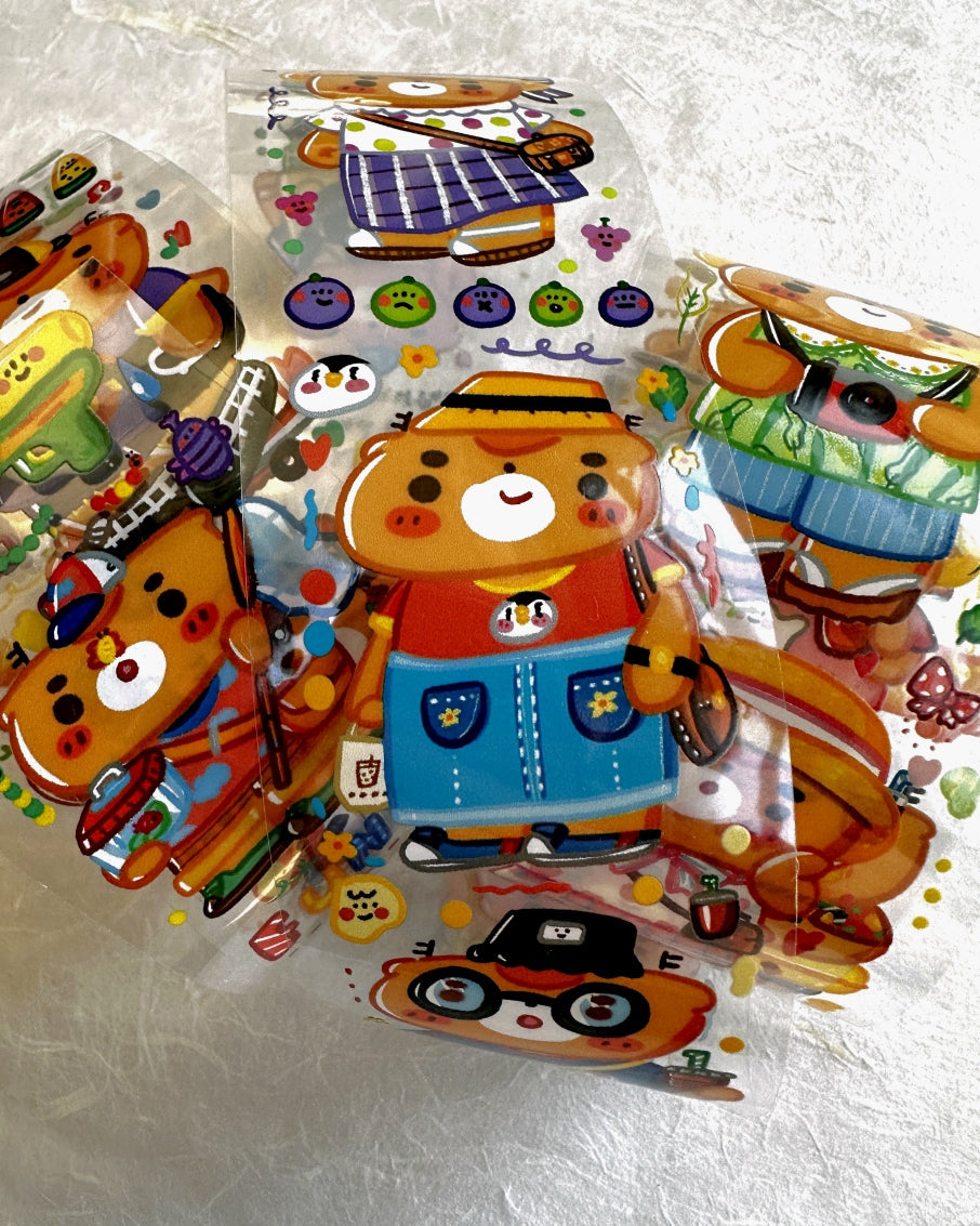 BuLan's Studio - Summer Outfit (4.5 cm x 200 cm) PET tape SAMPLES