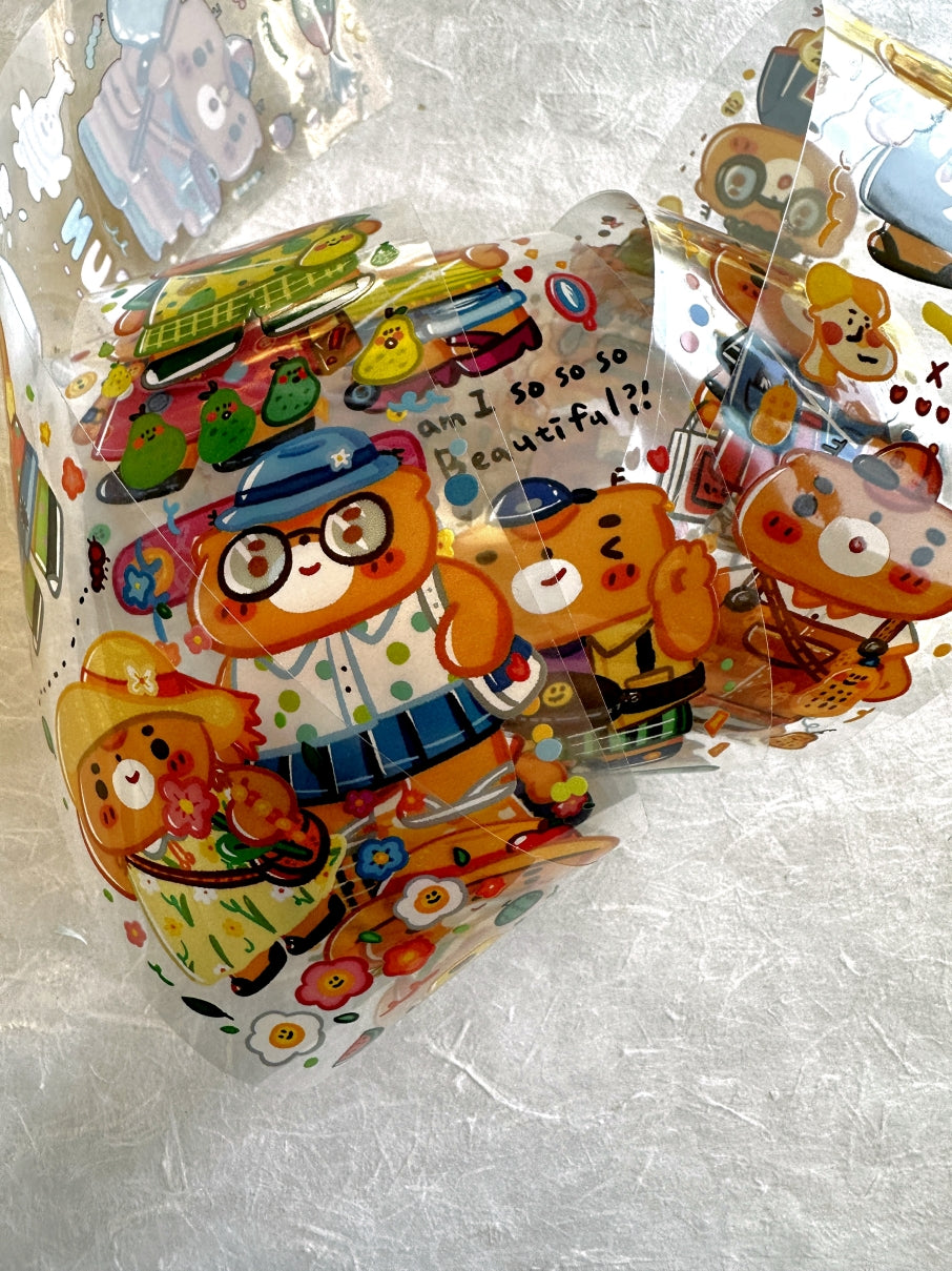 BuLan's Studio - Summer Outfit (4.5 cm x 200 cm) PET tape SAMPLES